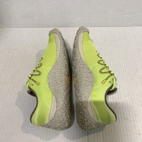 Merrell Womens 7.5 Trail Glove 7 Celery Neon Barefoot Hiker Running NEW - Picture 5 of 8